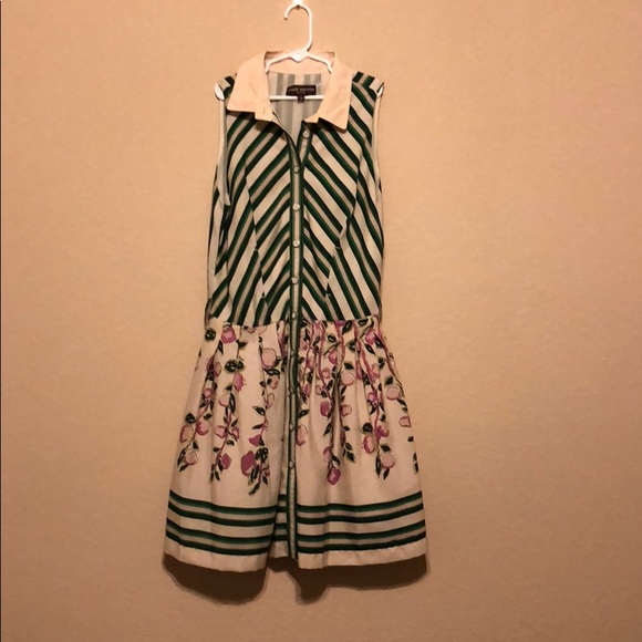 Louis Vuitton Dresses & Skirts - Floral Resort 2011 Stripe Cocktail Dress